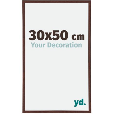 yd. - Cadre photo 30x50 - Brun - Plastique - Annecy