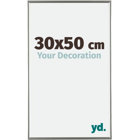 yd. - Cadre photo 30x50 - Champagne - Plastique - Evry