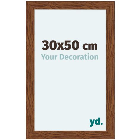 yd. - Cadre photo 30x50 - Chene Rustique - MDF - Como