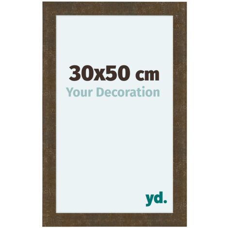 yd. - Cadre photo 30x50 - Or Antique - MDF - Como