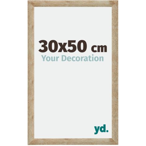 yd. - Cadre photo 30x50 - Or - MDF - Catania