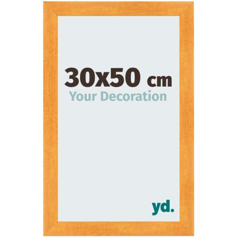 yd. - Cadre photo 30x50 - Orange - MDF - Pisa
