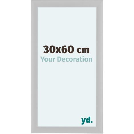 yd. - Cadre photo 30x60 - Blanc Mat - MDF - Como