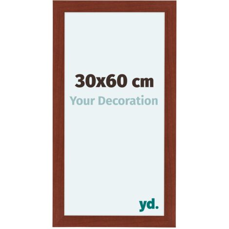 yd. - Cadre photo 30x60 - Cerises - MDF - Como