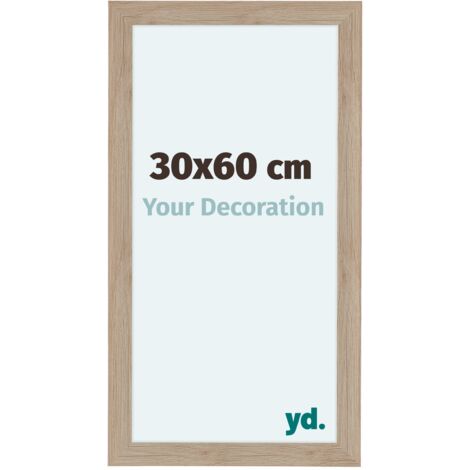 yd. - Cadre photo 30x60 - Chene Clair - MDF - Como