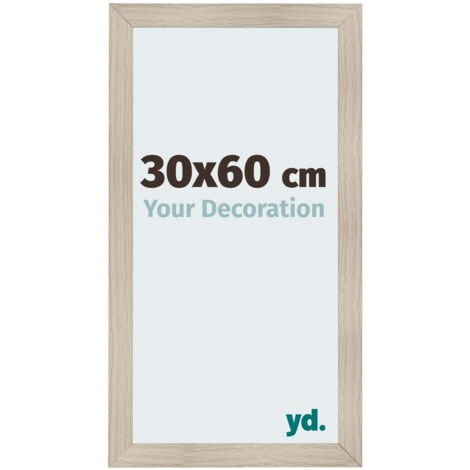 yd. - Cadre photo 30x60 - Chene Clair - MDF - Pisa