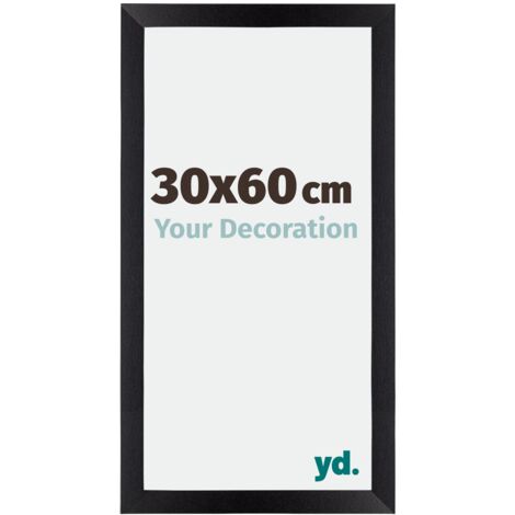 yd. - Cadre photo 30x60 - Noir Mat - MDF - Mura