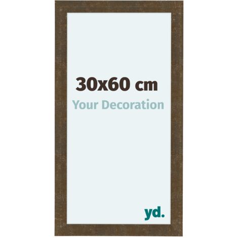 yd. - Cadre photo 30x60 - Or Antique - MDF - Como