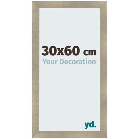 yd. - Cadre photo 30x60 - Or Antique - MDF - Pisa