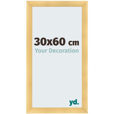 yd. - Cadre photo 30x60 - Or Mat - MDF - Pisa
