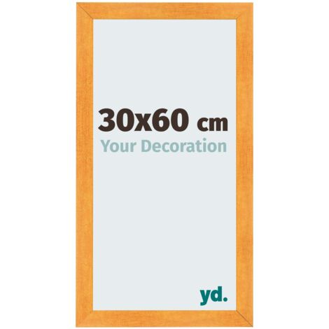 yd. - Cadre photo 30x60 - Orange - MDF - Pisa