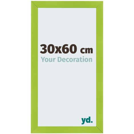 yd. - Cadre photo 30x60 - Vert - MDF - Pisa
