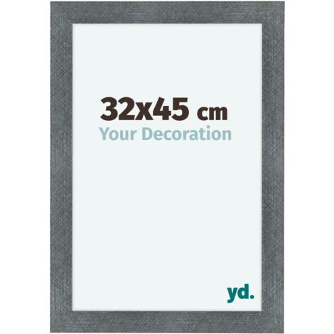 yd. - Cadre photo 32x45 - Fer Patine - MDF - Como