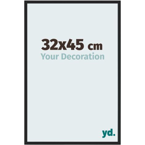 yd. - Cadre photo 32x45 - Noir Mat - Aluminium - New York