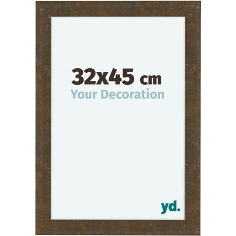 yd. - Cadre photo 32x45 - Or Antique - MDF - Como