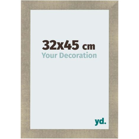 yd. - Cadre photo 32x45 - Or Antique - MDF - Pisa
