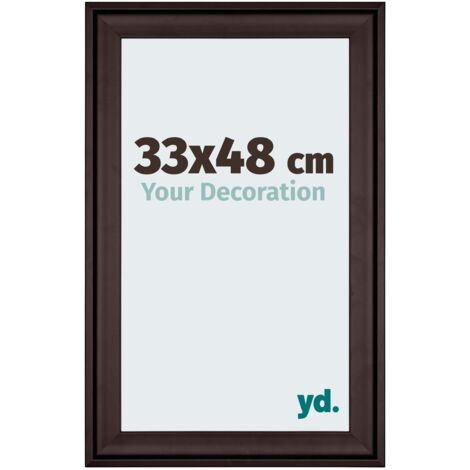 yd. - Cadre photo 33x48 - Brun - Bois - Birmingham