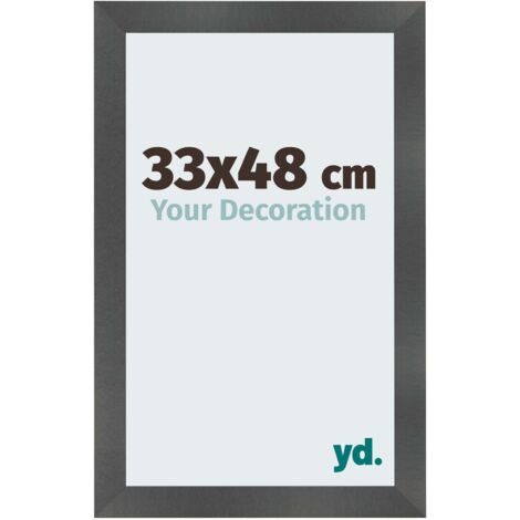 yd. - Cadre photo 33x48 - Noir Mat - MDF - Pisa