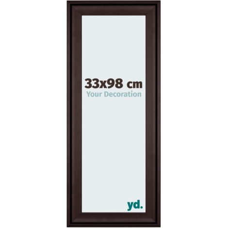 yd. - Cadre photo 33x98 - Brun - Bois - Birmingham