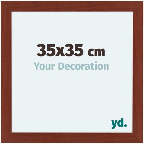 yd. - Cadre photo 35x35 - Cerises - MDF - Como