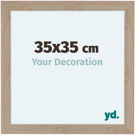 yd. - Cadre photo 35x35 - Chene Clair - MDF - Como