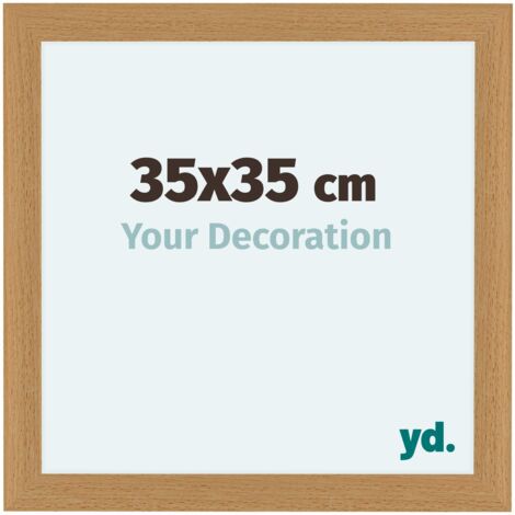 yd. - Cadre photo 35x35 - Hetre - MDF - Como