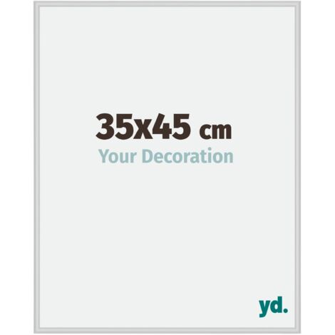 yd. - Cadre photo 35x45 - Argent Mat - Aluminium - Miami