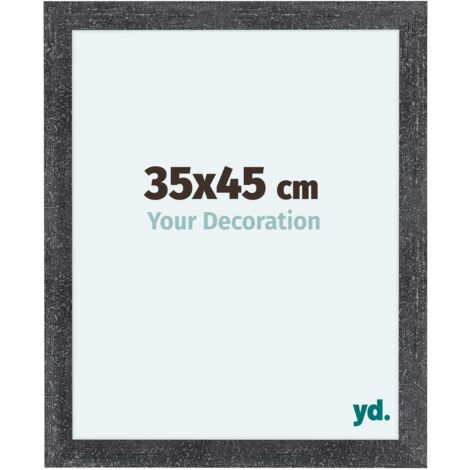 yd. - Cadre photo 35x45 - Gris Patine - MDF - Como