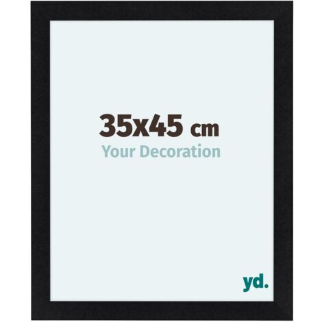 yd. - Cadre photo 35x45 - Noir Mat - MDF - Como