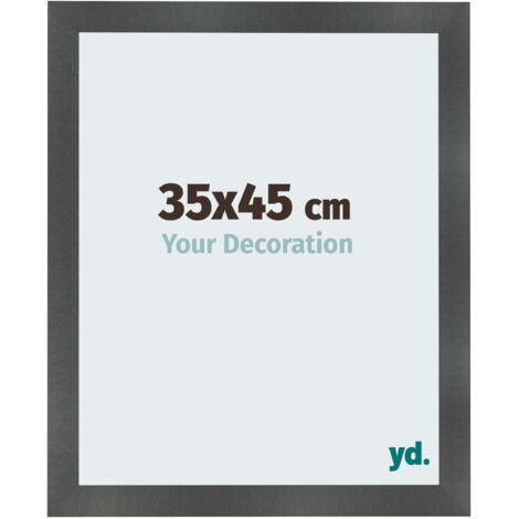 yd. - Cadre photo 35x45 - Noir Mat - MDF - Pisa