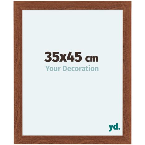 yd. - Cadre photo 35x45 - Noyer - MDF - Como
