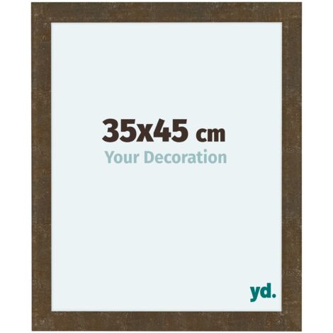 yd. - Cadre photo 35x45 - Or Antique - MDF - Como