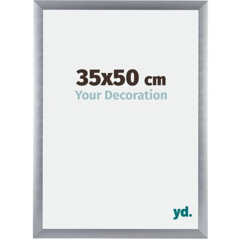 yd. - Cadre photo 35x50 - Argent Brosse - Aluminium - Tucson
