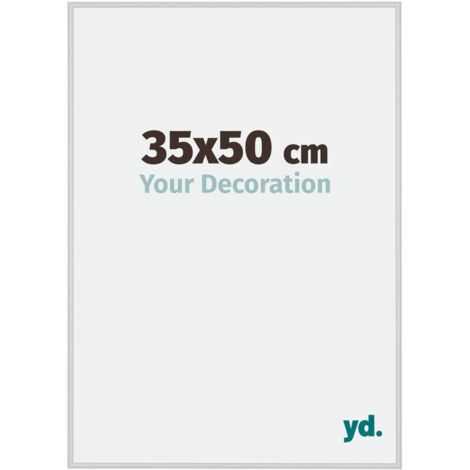 yd. - Cadre photo 35x50 - Argent Mat - Aluminium - Miami