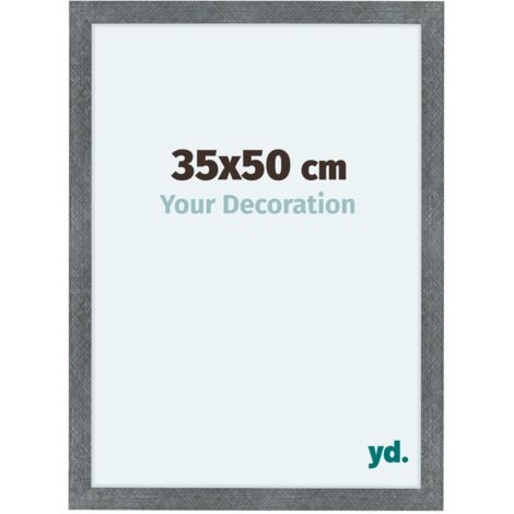 yd. - Cadre photo 35x50 - Fer Patine - MDF - Como