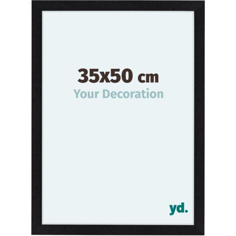 yd. - Cadre photo 35x50 - Noir Mat - MDF - Como