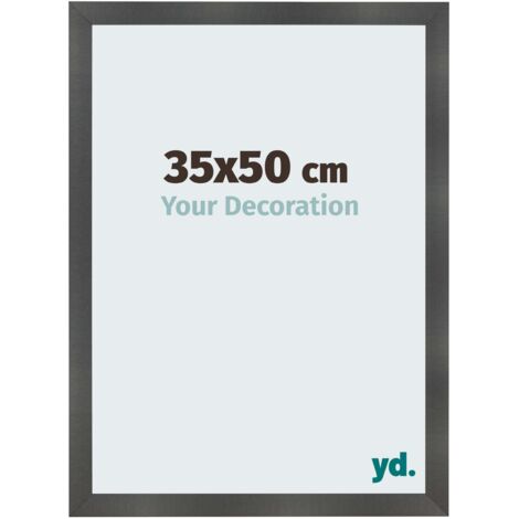 yd. - Cadre photo 35x50 - Noir Mat - MDF - Pisa