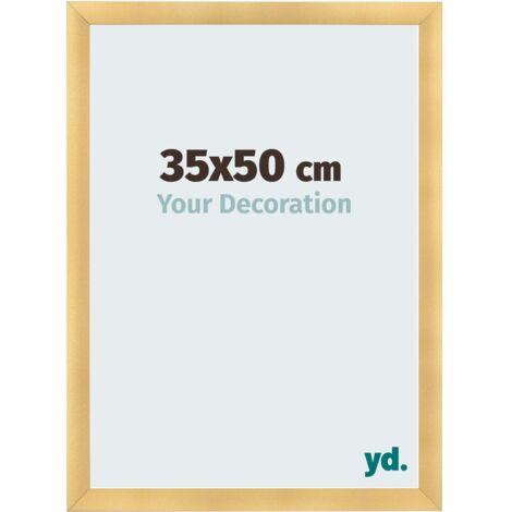 yd. - Cadre photo 35x50 - Or Mat - MDF - Pisa