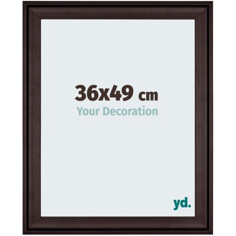 yd. - Cadre photo 36x49 - Brun - Bois - Birmingham