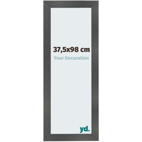 yd. - Cadre photo 37.5x98 - Noir Mat - MDF - Pisa