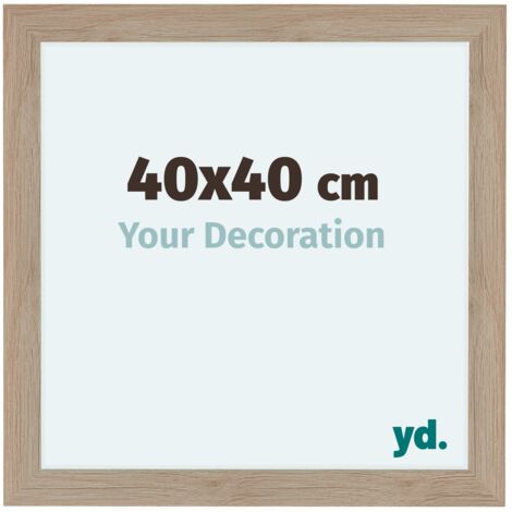 yd. - Cadre photo 40x40 - Chene Clair - MDF - Como