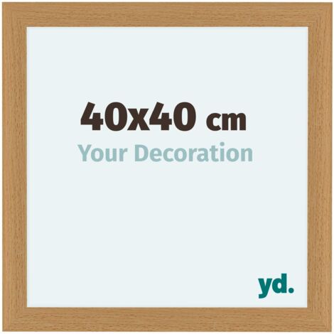 yd. - Cadre photo 40x40 - Hetre - MDF - Como