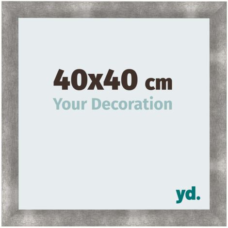 yd. - Cadre photo 40x40 - Metal Vintage - MDF - Pisa