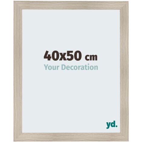 yd. - Cadre photo 40x50 - Chene Clair - MDF - Pisa