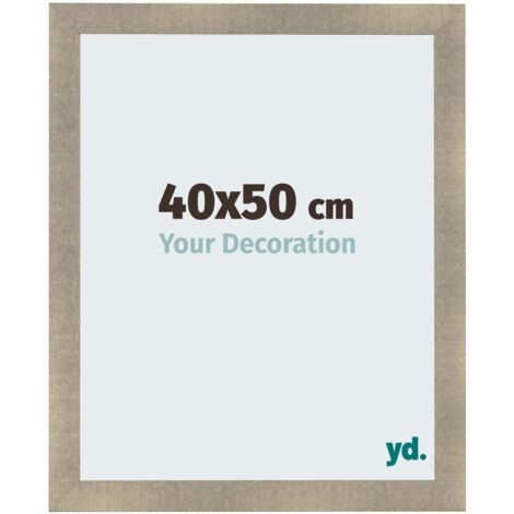 yd. - Cadre photo 40x50 - Or Antique - MDF - Pisa