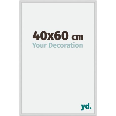 yd. - Cadre photo 40x60 - Argent Mat - Aluminium - Miami