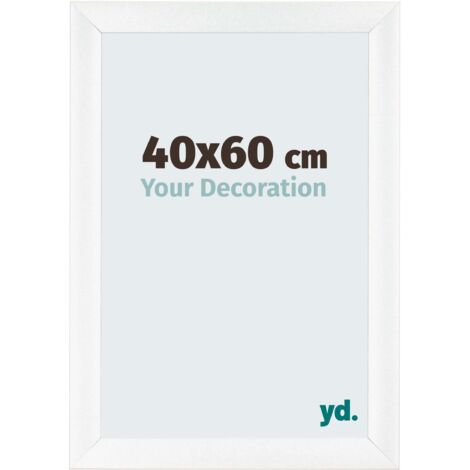yd. - Cadre photo 40x60 - Blanc Mat - MDF - Pisa