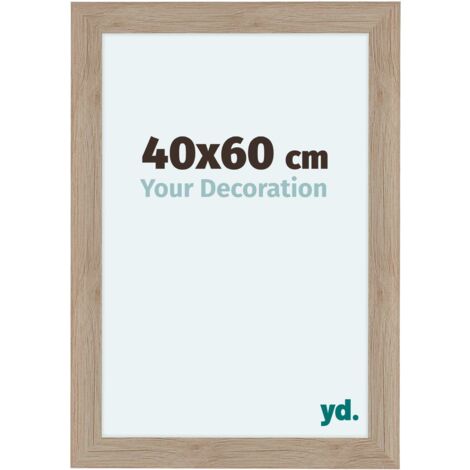 yd. - Cadre photo 40x60 - Chene Clair - MDF - Como
