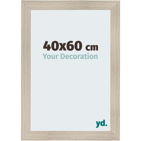 yd. - Cadre photo 40x60 - Chene Clair - MDF - Pisa
