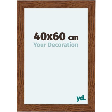 yd. - Cadre photo 40x60 - Chene Rustique - MDF - Como